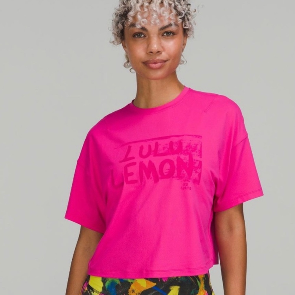Lululemon Sonic Pink Shirt